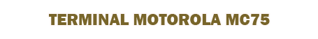 Motorola Symbol MC75A